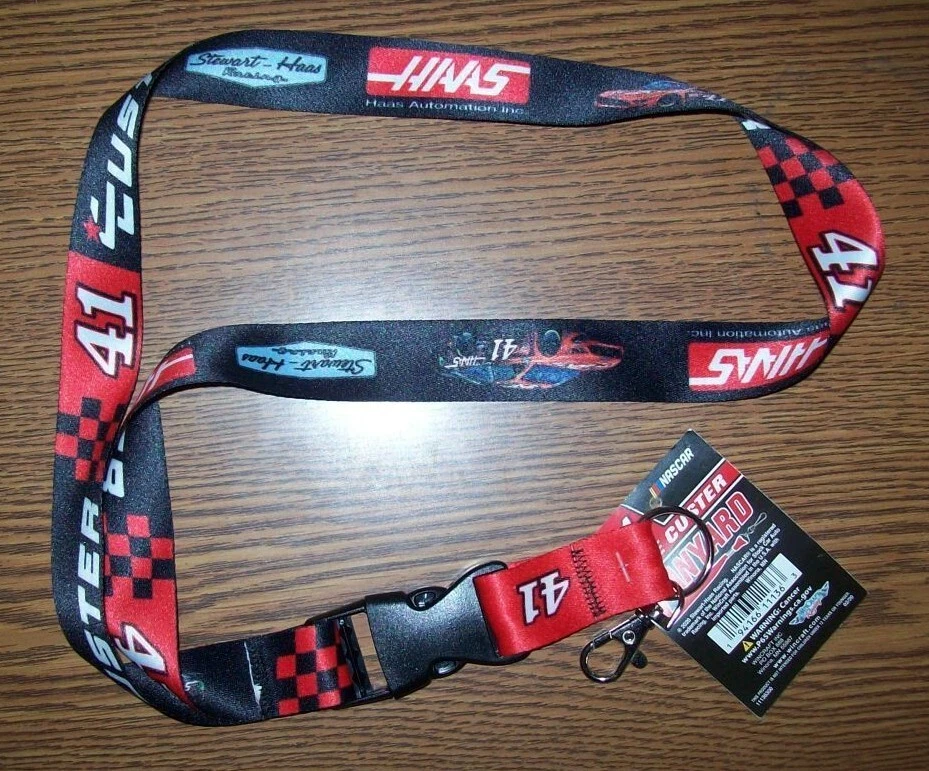 COLE CUSTER #41 STEWART HAAS RACING WINCRAFT LANYARD BRAND NEW!!! - Image 2 of 2