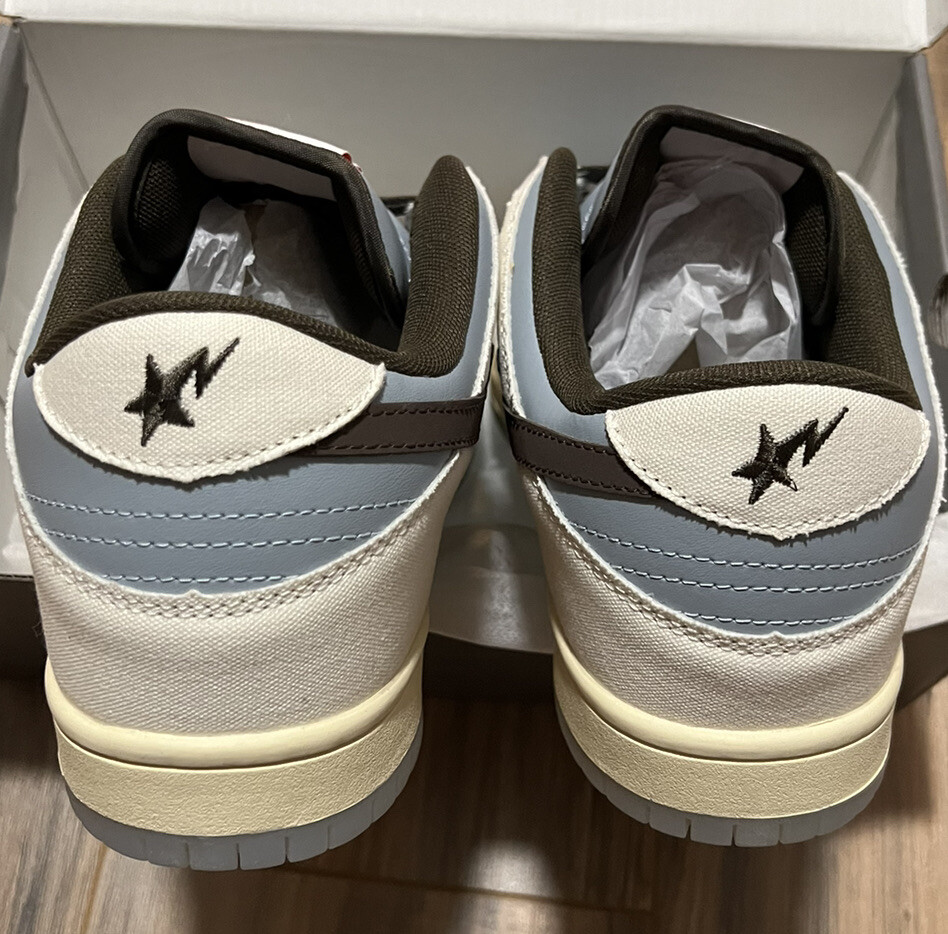 Indigo Studios L A Bapesta Travis Scott APESTATION Dunk Low Indigo Studios L A Bapesta Travis Scott APESTATION Dunk Low