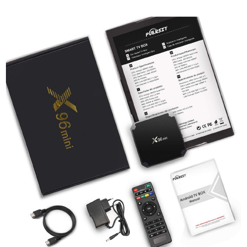 Box Android 11 X96 Mini avec Décodage 4K et Wi-Fi Intégré - 2
