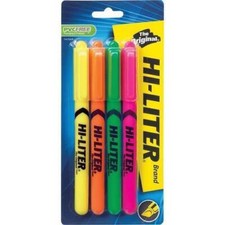 Avery Highlighter Pen-style, Assorted Colors, 4 Count