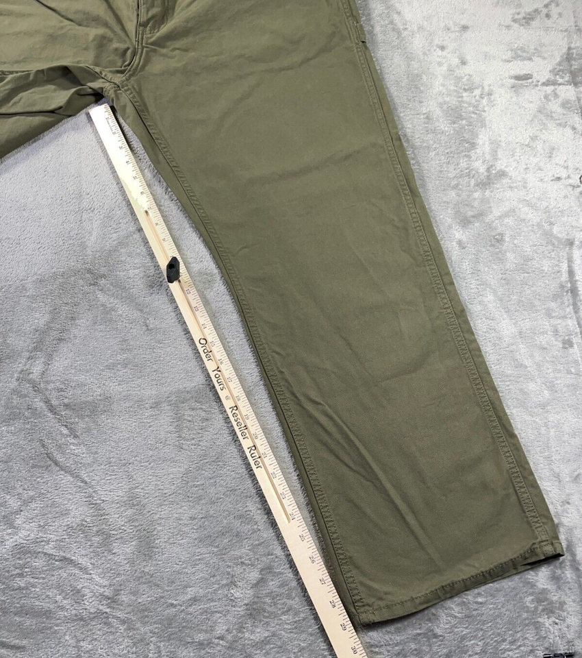 Blue Mountain Pants Mens Carpenter 38x32 Green Work Straight Leg Y2K eBay