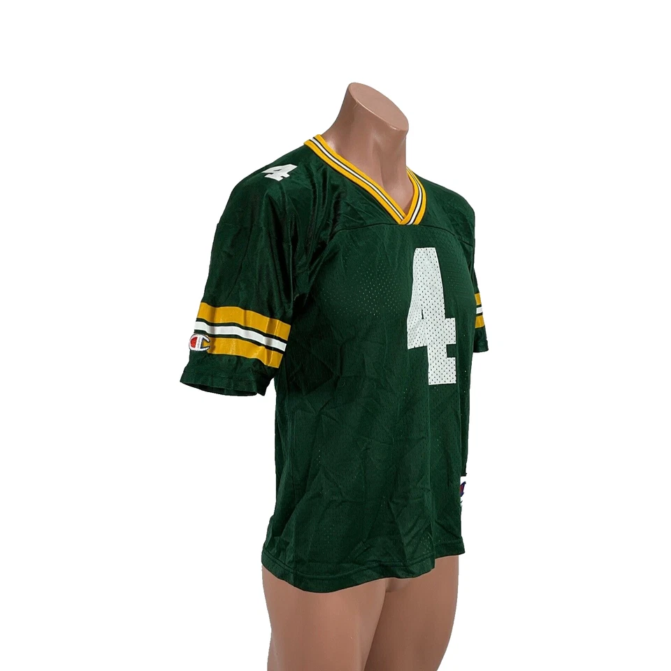 Camiseta de fútbol americano vintage de los 90 CHAMPION Favre Kids XL 18-20 NFL Greenbay Packers Foto 3 de 4