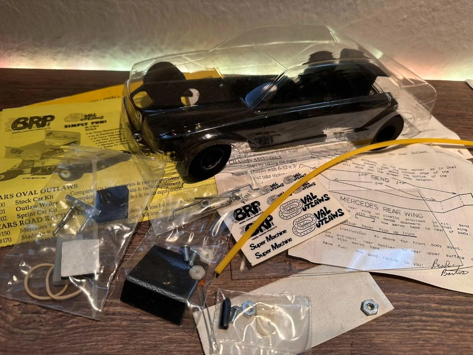BRP Inc BRP150 1/18 Road Racin Outlaws Mercedes Kit Bud´s Racing Vintage Retro - Bild 3 von 4