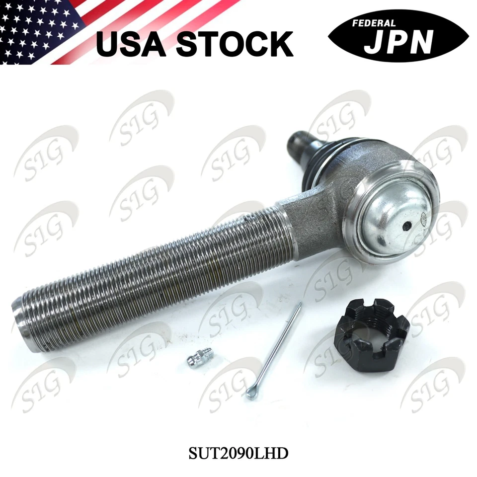 Extremo de varilla de amarre exterior delantero izquierdo International 4600 4700 1990-2005 ES2090L 1 PIEZA Foto 2 de 4