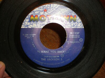 The Jackson 5 45 I Want You Back MOTOWN | eBay