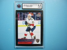2021/22 UPPER DECK STAR ROOKIES CARD #22 ANTON LUNDELL ROOKIE RC KSA 9.5 NGM UD