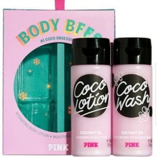 Victoria's Secret Body BFFS Coco Cocoa Obsessions Lotion  Wash Gift Set 3 oz