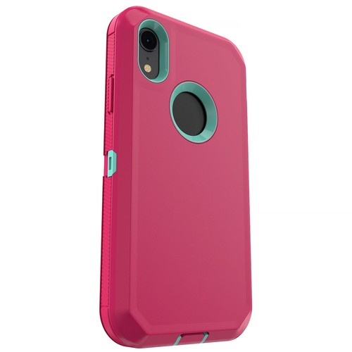 Funda resistente a prueba de golpes para teléfono Apple iPhone XR con funda con clip para cinturón - Imagen 27 de 73