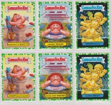 2023 Topps BOOGER GREEN Garbage Pail Kids Go on Vacation A&B U Choose Finish Set