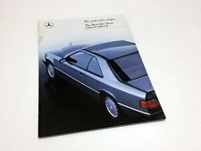 1987 Mercedes-benz E-class Coupes 230 Ce 300 Ce W124 Brochure