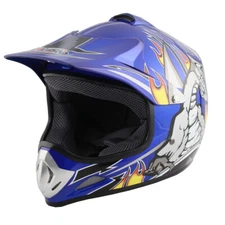 X-PRO Youth Dirt Bike Helmet Kids Child Helmets DOT Approved Black Blue Red S-XL