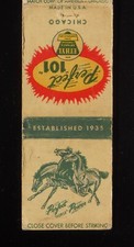 1940s Perfect 101 Gas Est. 1935 Elmhurst Berwyn Maywood Calumet City Chicago IL