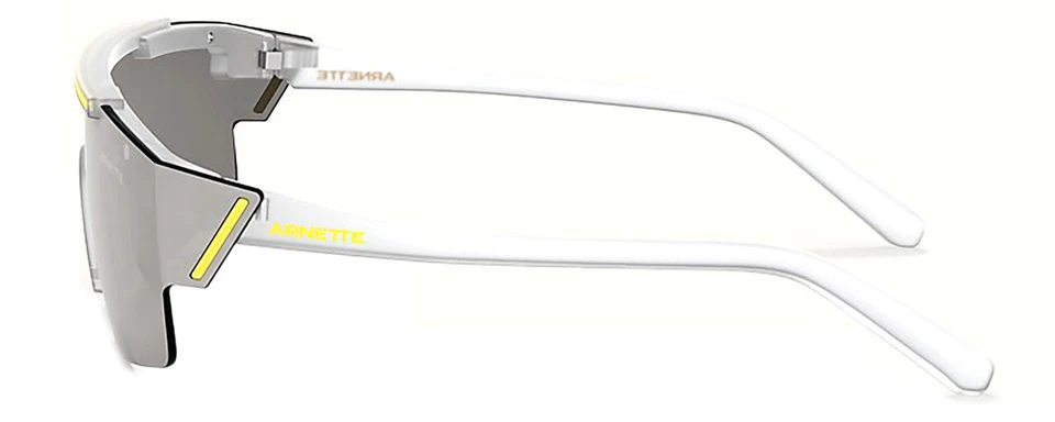 Gafas de sol unisex sin montura Arnette AN4285 cristal transparente/plateado espejo 42 mm Foto 3 de 3