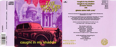 The Wonder Stuff - Caught In My Shadow - UK Single CD - MCD- 1991 - 042286709727