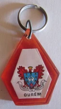 Ourem Portugal  Keychain Key Ring Travel Tourist Souvenir Gift Collectible