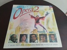 Essential Opera 2 Laserdisc LD Domingo Nice