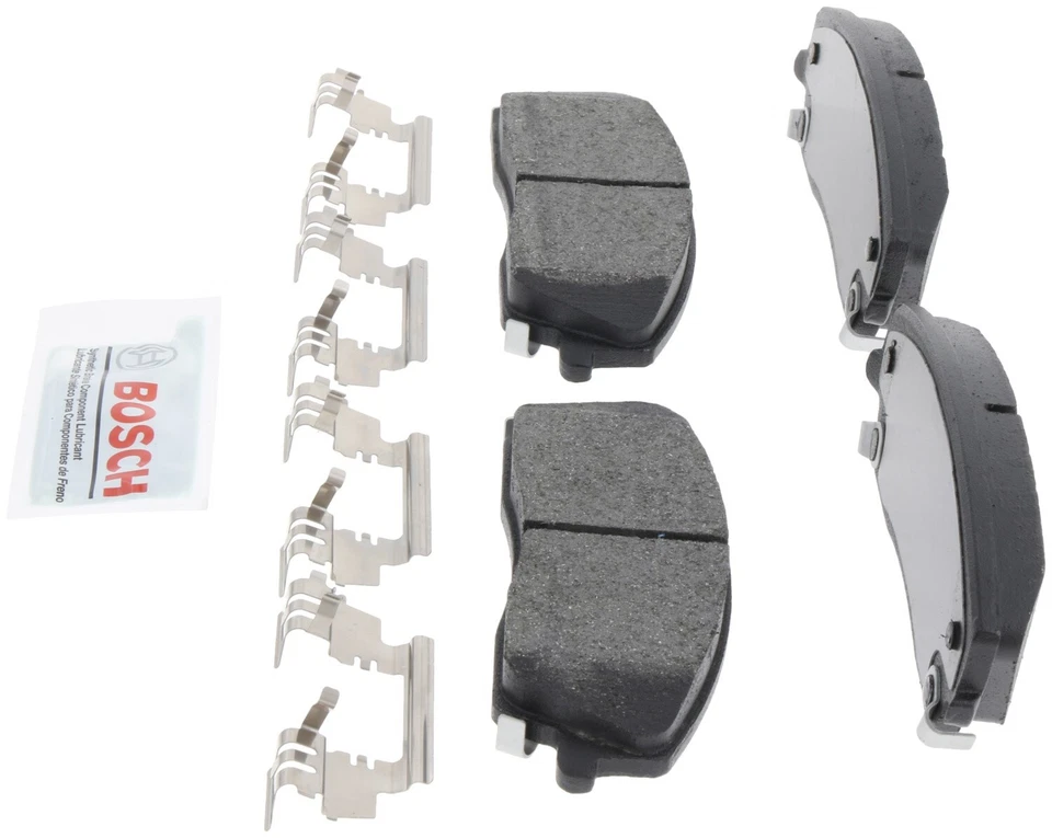 For 2009-2013 Dodge Challenger Bosch Blue Ceramic Brake Pads with Hardware Front - Imagem 4 de 4