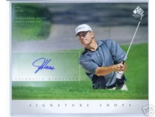 Jay Haas certified signed autograph auto 2004 SP Signature Golf 8x10 photo card