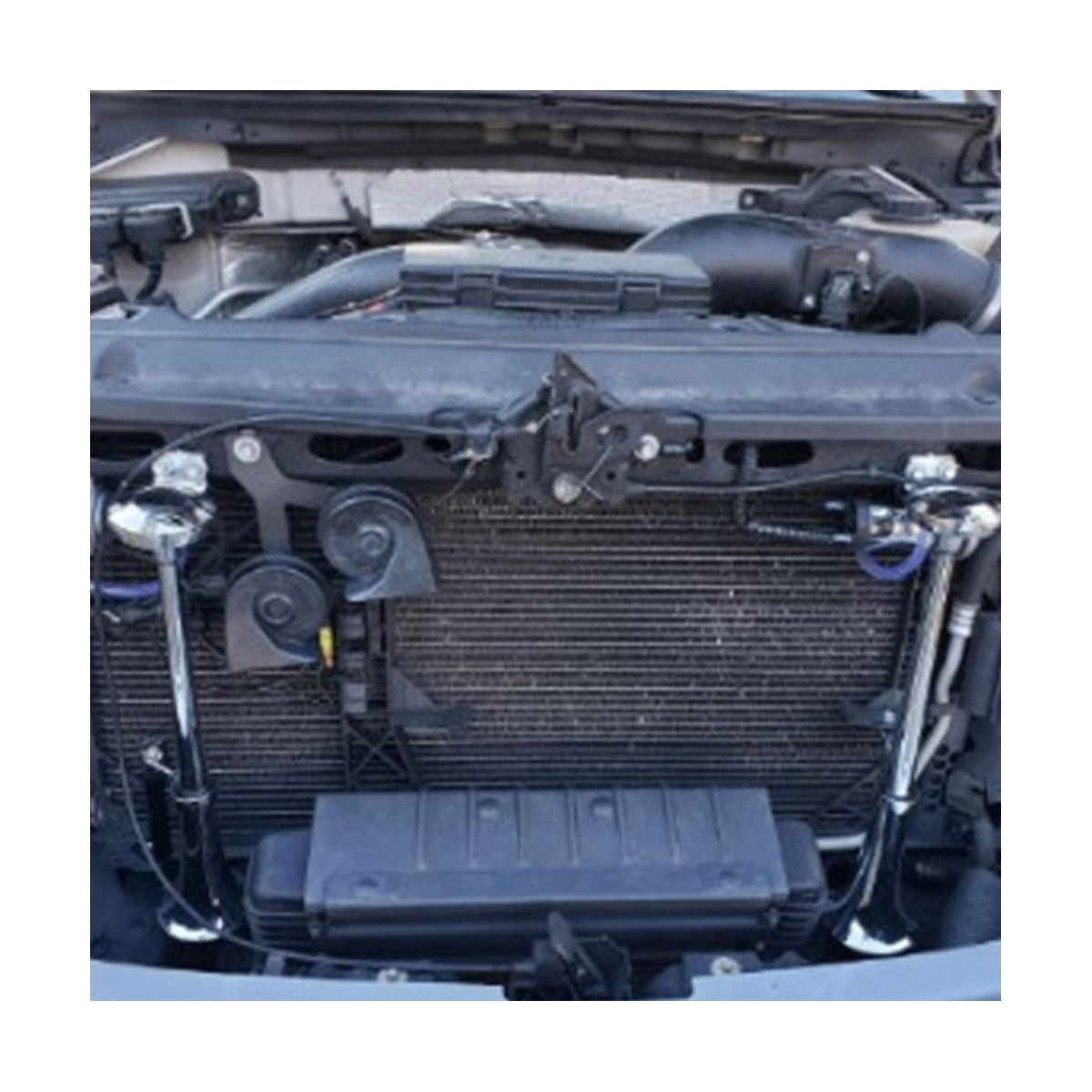 Car Air Horn 17 Inch 150DB 180W Car Siren Tone Pump Single Horn