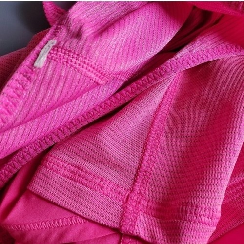 Lululemon Dance Pink Sleeveless Tank Stripe Shell Size Medium - Picture 4 of 7