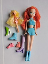Winx Club Bambola Bloom + scarpe di ricambio Giochi Preziosi 2004 prima edizione