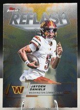 Topps 2025 Finest - Reflash Jayden Daniels RF-6 Washington Commanders