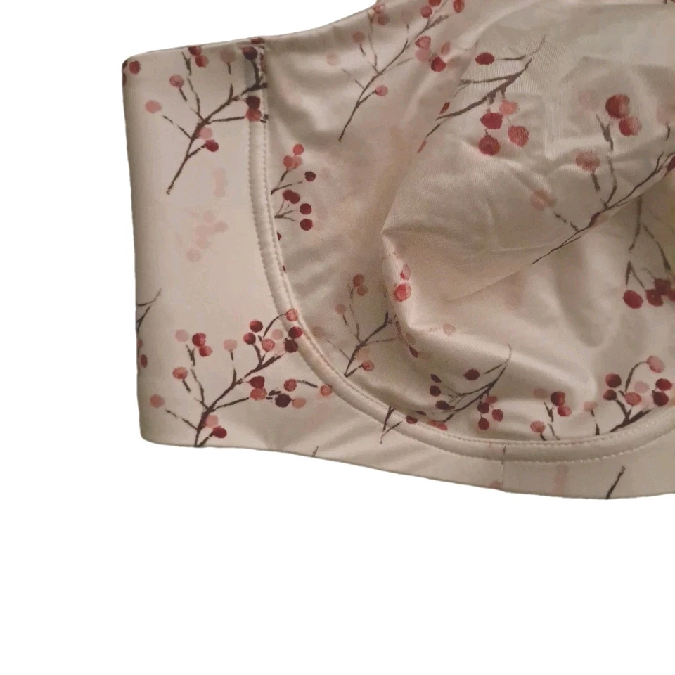 Sujetador Catherines Intimates 48DD Sin Alambres Algodón Confort Frente Cereza 5810 Foto 3 de 4