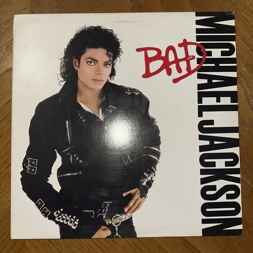 Michael Jackson - Bad LP - OG Press - Funk Pop - VG