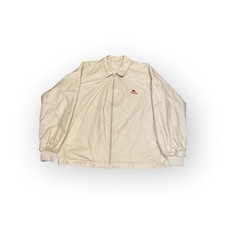 Vintage BURBERRY Beige 90s 'Harrington' Jacket Ireland Made Mens Size 52