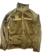 USGI Polartec Fleece Jacket Coyote/Foliage Green Cold Weather Military Apparel