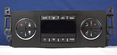 #ad 2012 2014 Chevy Tahoe Suburban GMC Yukon AC Heat Climate Control w rear air $138.00