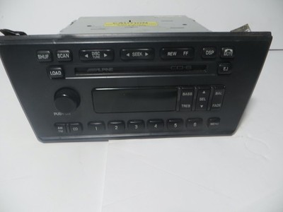 01 02 Lincoln LS factory Alpine 6 disc CD player OEM radio 2W4T-18C815-AE