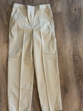 French Toast Boy Pants Uniform 16 Relaxed Fit Khaki Power Knees Elastic Pull On