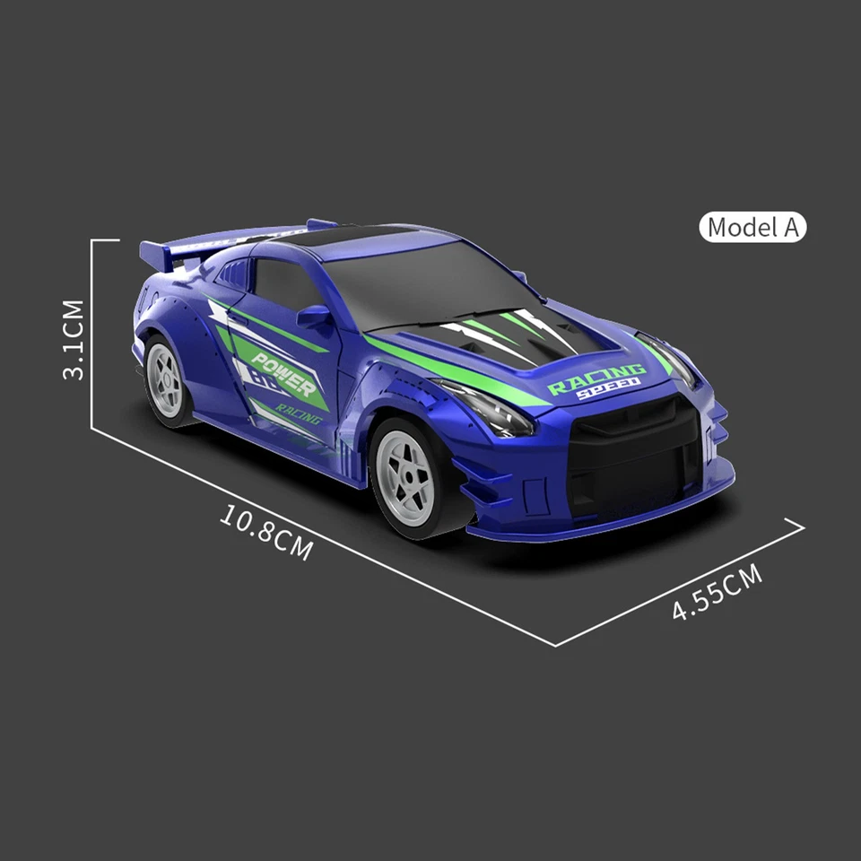 JJRC 1:64 Scale 4WD Drift RC Car Gyro High-Speed Mini Racing Toy with 2.4G Remo - Image 2 of 4