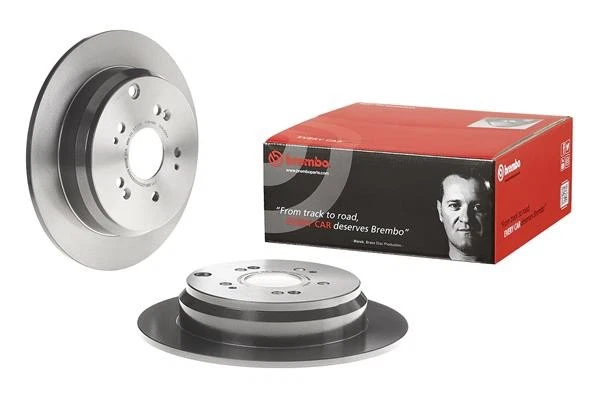 2x BRAKE DISC 08.A355.11 FOR ACURA HONDA CR-V/II/SUV/Mk J30A6/J30Y1 3.0L 6cyl - Image 3 of 4