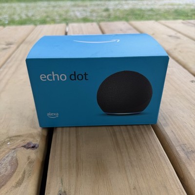 Amazon Echo Dot 4th Gen 2020 Smart Speaker with Alexa WiFi Bluetooth Charcoal