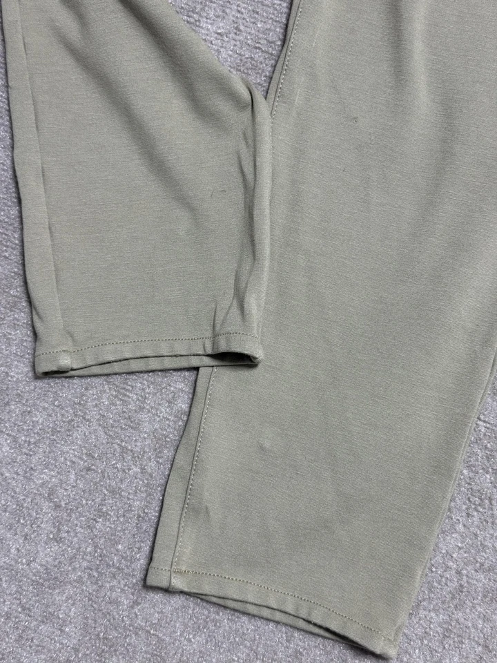 7 For All Mankind Pantalones Para Hombres 31 Taupe Viaje Chino Doble Tejido Elastizado Informal Foto 3 de 4