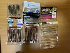 Keitech Swing Impact FAT Worm Fishing Black Bass