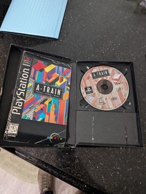 PlayStation 1 PS1 Game A-Train CIB Complete In Box 