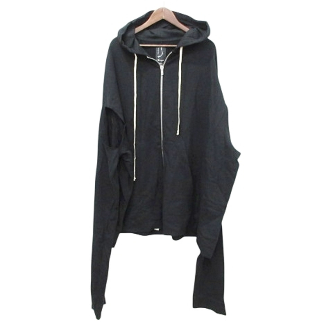 Rick Owens x Champion Flyproof Long Sleeve Hoodie Damaged Rick Owens x Champion Flyproof Long Sleeve Hoodie Damaged