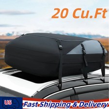 20 Cubic Car Roof Top Rack Cargo Carrier Bag Luggage Storage Waterproof For Suv 20 Cubic Car Roof Top Rack Cargo Carrier Bag Luggage Storage Waterproof For Suv
