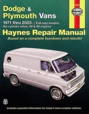Dodge & Plymouth Vans John Haynes Taschenbuch Englisch Haynes Group Ltd