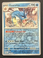 Gyarados 130/165 Reverse Holo Rare SV: Scarlet & Violet 151