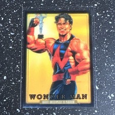 2024 SkyBox Marvel Masterpieces 92 Platinum Wonder Man #93 Lenticular