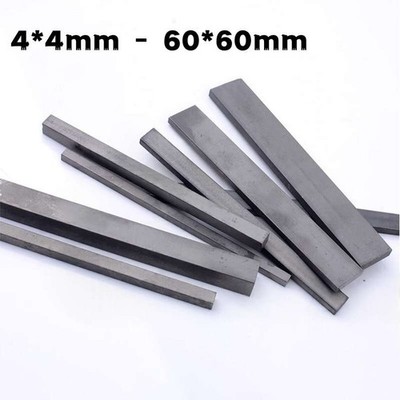 Hartmetall Carbide Stahl Flachstange Flachprofil Flachstab Quadrat 4*4mm-60*60mm