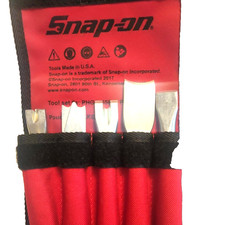 New Snap-on 5-pc Air Hammer Bit Set Phg1055bk Unused