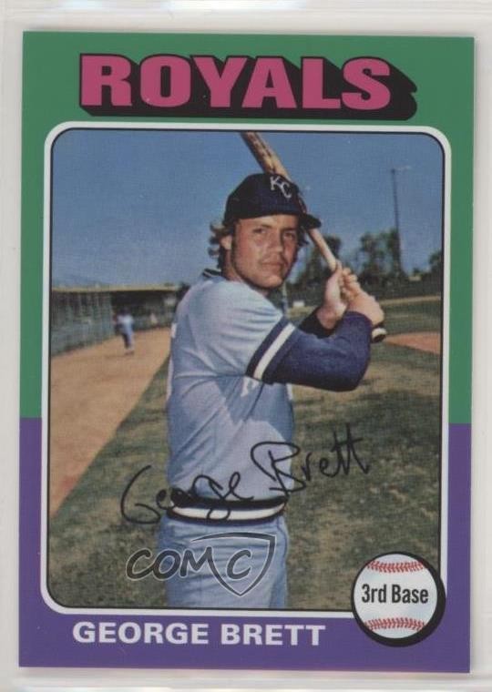 George Brett #ICR-43 2019 Topps Baseball Iconic Card Reprints
