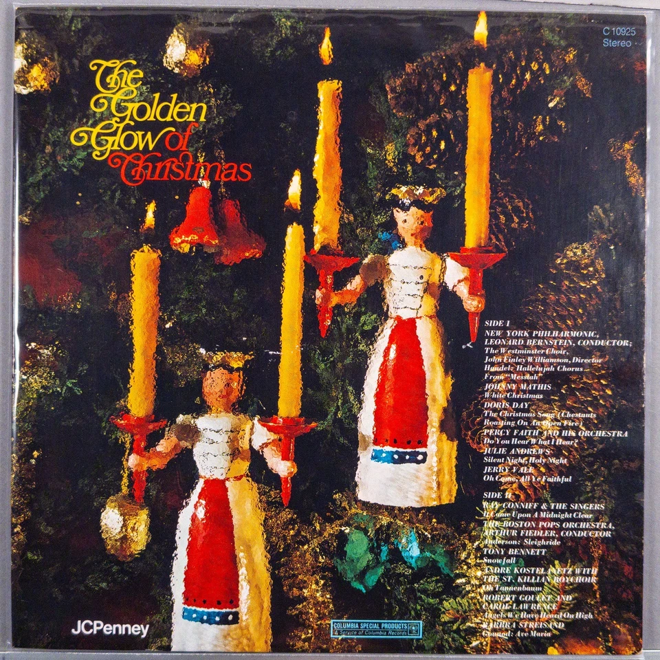 THE GOLDEN GLOW OF CHRISTMAS 1972 LP COMPILATION Vinyl Record Album EX/EX C10925 - Image 2 of 4