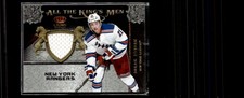2011-12 Panini Crown Royale All The Kings Men Memorabilia Derek Stepan New York