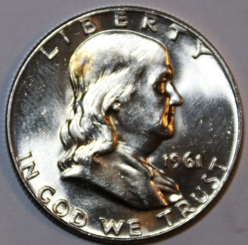 1961-D Franklin Half Dollar - BU - #8940D